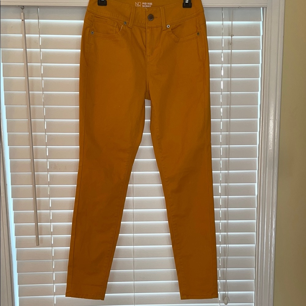 Mustard Yellow Women’s Skinny Jeans